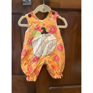 La Jenns Baby Pumpkin Onsie Romper size 3M